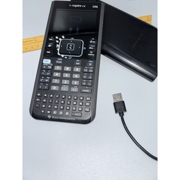 Texas Instruments TI-NSPIRE CX CAS Color Graphing Calculator GUC - Picture 1 of 8